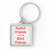 Nudist Friends Keychains