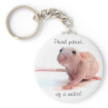 Nudist Rat keychains
