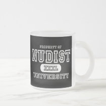 Nudist University Dark Mug