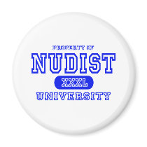 Nudist University Magnet