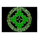 Nudo céltico 2 del día de St Patrick Felicitación