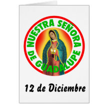 Nuestra Señora de Guadalupe Felicitacion