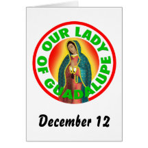 Nuestra señora de Guadalupe Felicitaciones