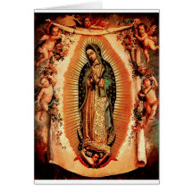 Nuestra señora de Guadalupe Tarjeta