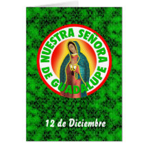 Nuestra Señora de Guadalupe Tarjeta