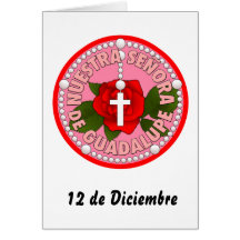 Nuestra Señora de Guadalupe Tarjetón