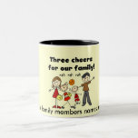 Nuestra taza del personalizable de la familia