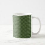 NUEVO exótico escrito en círculo verde en b verde  Tazas De Café