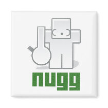 NUGG Magnet by lethaldos NUGG Magnet