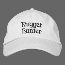 Nugget Hunter Gold Prospecting Panning Hat embroidered hats
