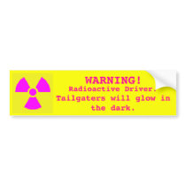 Nuke Driver bumper stickers