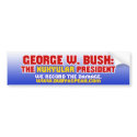 Nukyular President Bumper Sticker bumper stickers