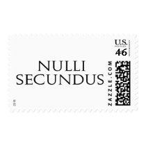 Nulli Secundus postage