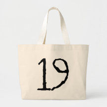 Number19 Tote Bags