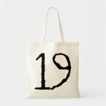 Number19 Tote Bags