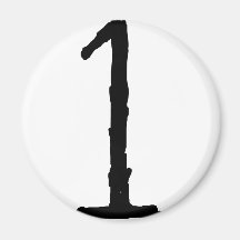 Number1 Fridge Magnet