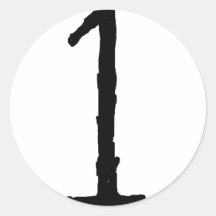 Number1 Sticker