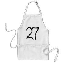 Number27 aprons by Supernova23 Number27 aprons