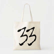 Number33 Canvas Bags