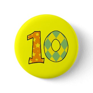 Number 10 button