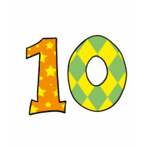 Number 10 t-shirts by jsoh Number 10 t-shirts