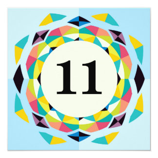 number 11 invitations announcements zazzle christmas cards zazzle