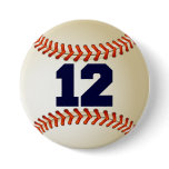 Number 12 Baseball Pin