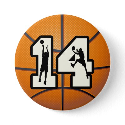 number 14 basketball