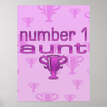 Number 1 Aunt Print