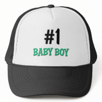 Number 1 Baby Boy hats