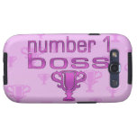 Number 1 Boss in Pink Samsung Galaxy S3 Covers