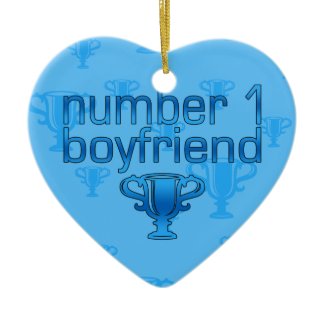 Number 1 Boyfriend ornament