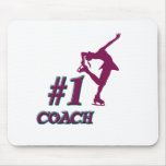 Number #1 Coach Mouse Pads