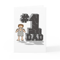 Number 1 Dad cards
