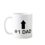 Number 1 Dad Coffee Mug