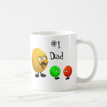 Number 1 Dad Coffee Mug