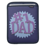 Number 1 Dad Father's Day iPad Sleeve
