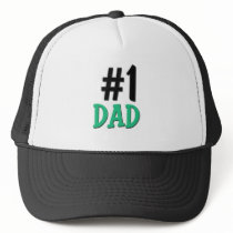 Number 1 Dad hats by familytshirts Number 1 Dad hats