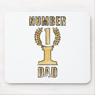 Number 1 Dad mousepad