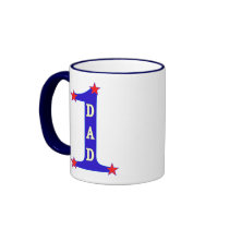 Number #1 Dad mugs by HappyDoggies Number #1 Dad mugs