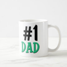 Number 1 Dad Mug