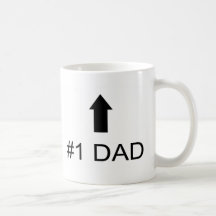 Number 1 Dad Mug