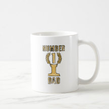 Number 1 Dad Mug