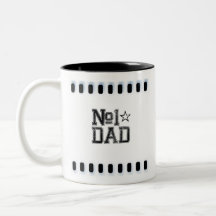 Number 1 Dad Mug