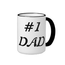 Number 1 Dad Mug - Happy Father's Day!