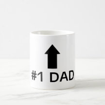 Number 1 Dad Mugs