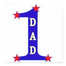 Number #1 Dad posters by HappyDoggies Number #1 Dad posters
