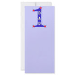 Number #1 Dad rack cards