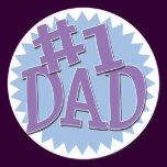 Number 1 Dad Stickers