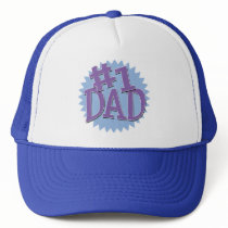Number 1 Dad Trucker Hat by koncepts Number 1 Dad Trucker Hat